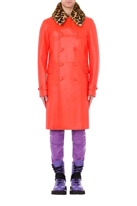 NAPPA COAT ORANGE by Moschino