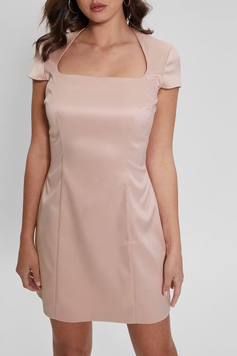 LUNA BODY ICON DRESS DOLLY PINK by GUESS ECO