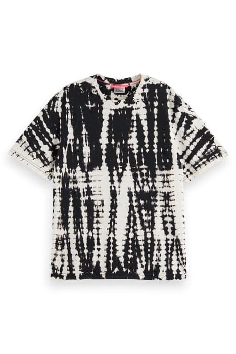 TIE DYE RELAXED FIT T-SHIRT TIE DYE ROPE by Scotch & Soda