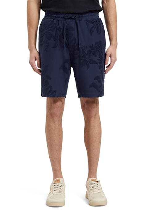 JACQUARD TOWELLING SHORTS NAVY BLUE by Scotch & Soda