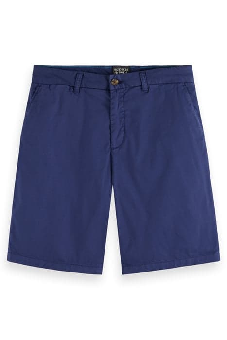 STUART- GARMENT-DYED PIMA COTT NAVY by Scotch & Soda