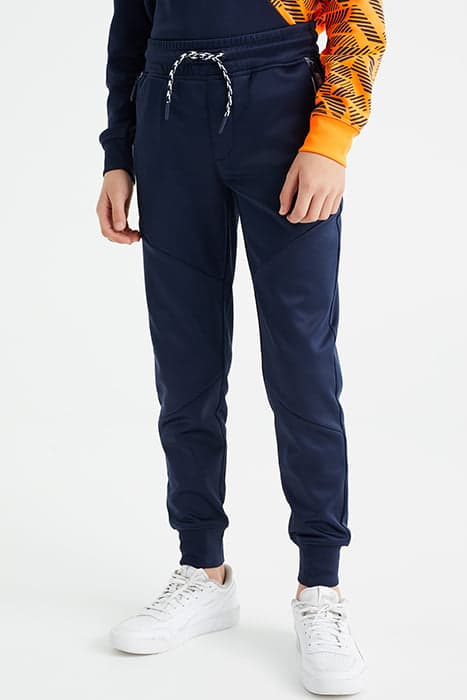 JOGGING PANTS DARK BLUE by WE Fashion