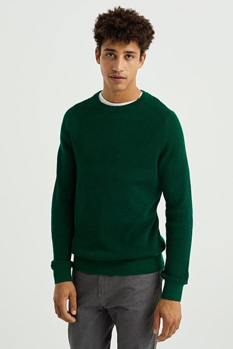 PULLOVER DARK GREEN by WE Fashion