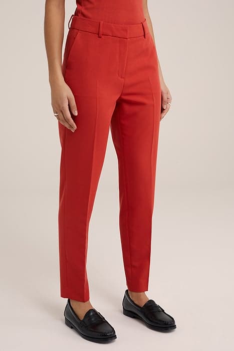 TROUSER FIRE RED by WE Fashion