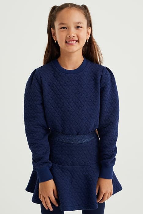 SWEATER DARK BLUE by WE Fashion