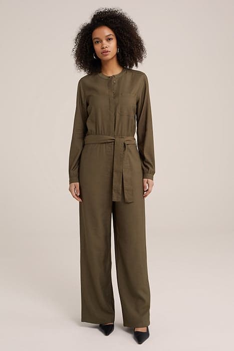 JUMPSUIT ARMY GREEN by WE Fashion