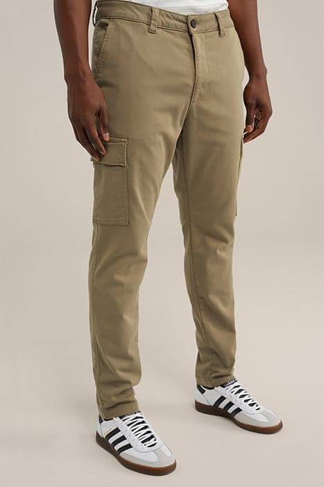 CARGO PANTS MOSS GREEN by WE Fashion