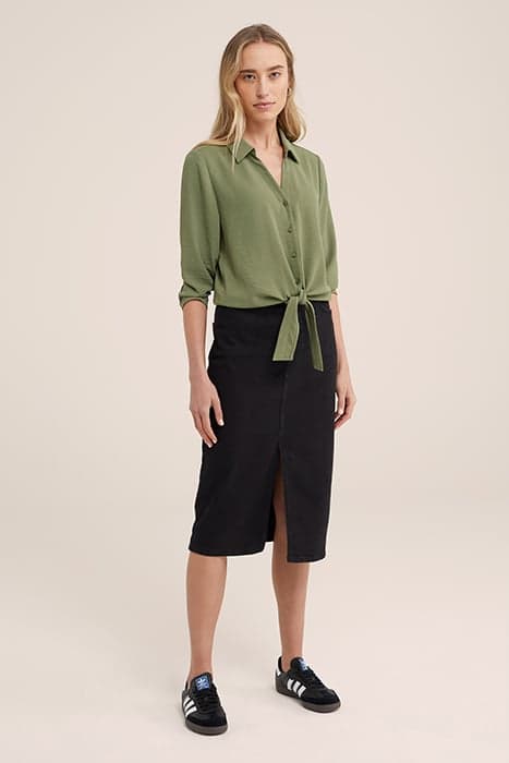 BLOUSE OLIVE GREEN by WE Fashion