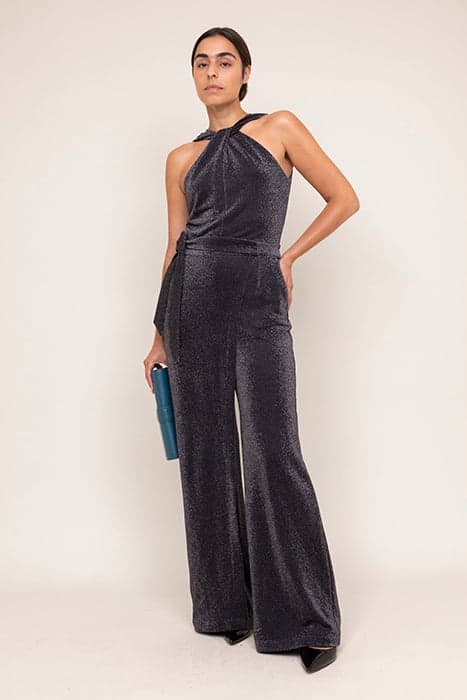 GLITTER JUMPSUIT TWIST BLACK by Vanilia