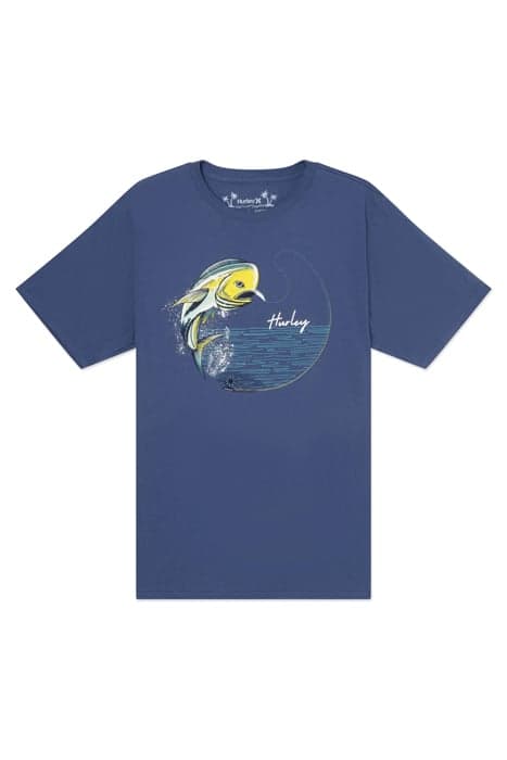 EVD FISH ON SHORT SLEEVE SUBMARINE by Hurley