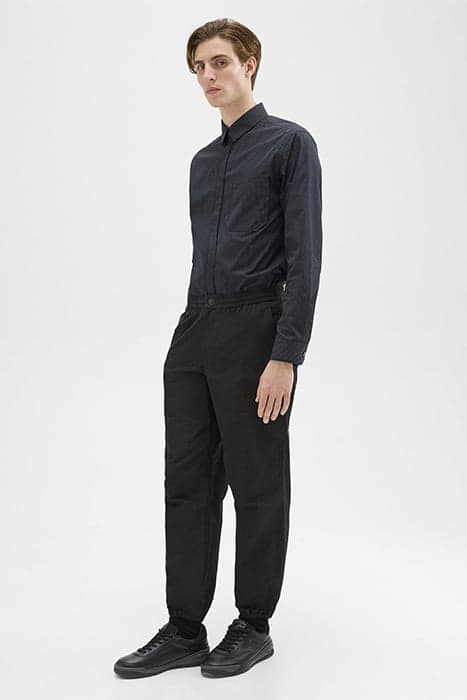 COTTON-BLEND JOGGER PANT BLACK by THEORY