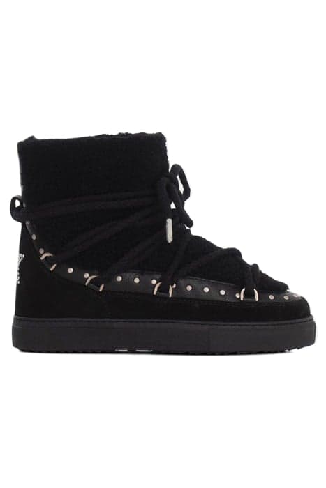 BLACK INUIKII X IKKS SUEDE FLEECE-LINED BOOTS BLACK by IKKS