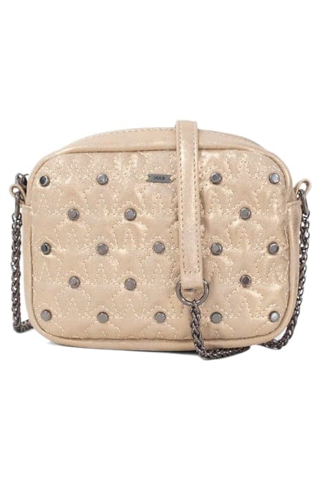 GIRLS’ METALLIC GOLD STUDDED BAG CHAMPAGNE by IKKS