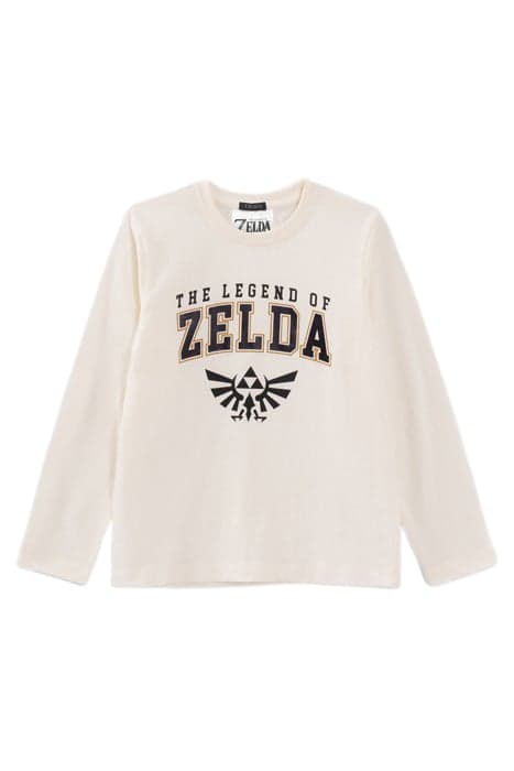 BOYS’ ECRU THE LEGEND OF ZELDA™ T-SHIRT WITH FOIL DETAIL OFF by IKKS