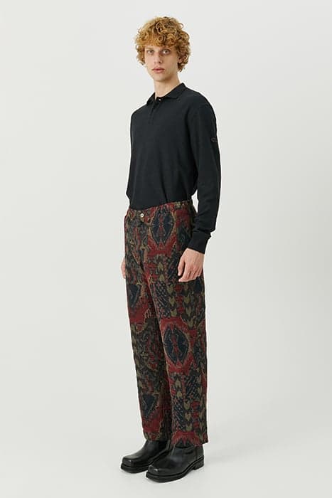 FADI PANTS RED MULTI by Soulland