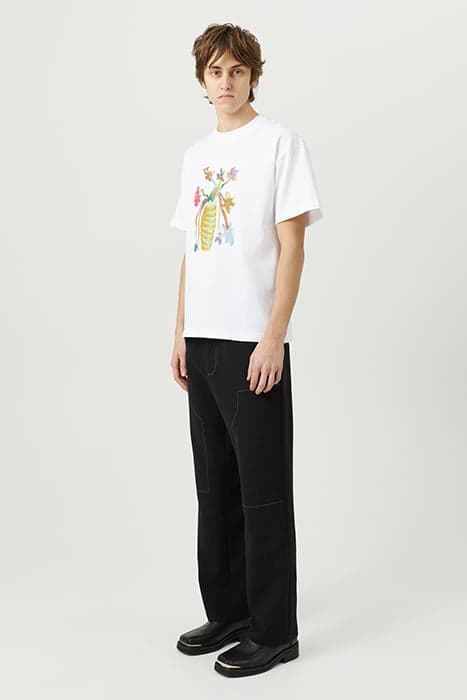 KAI FLOWER T-SHIRT WHITE by Soulland