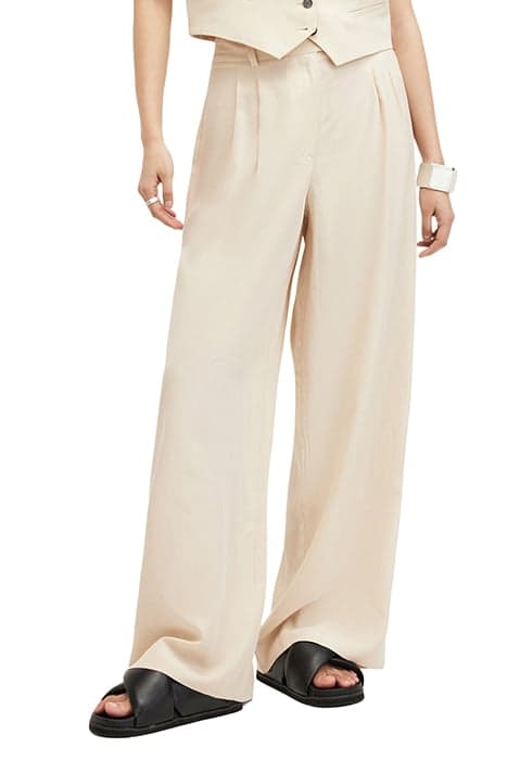 DERI LYN TROUSER CREAM WHITE by AllSaints