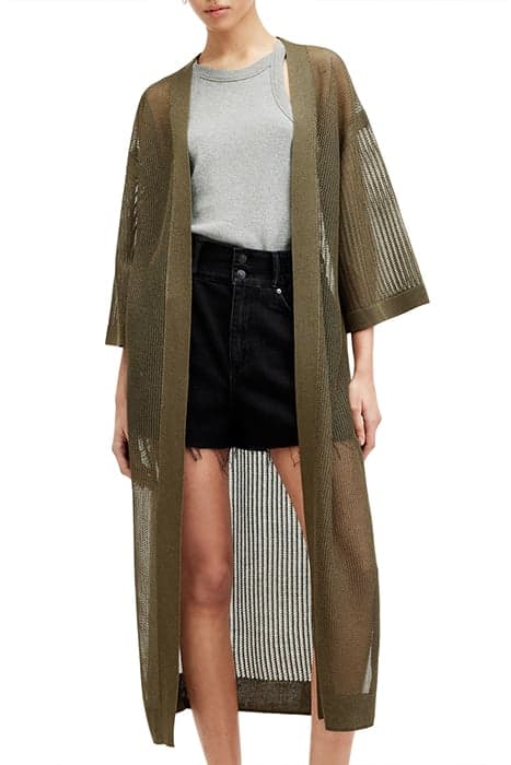 MISHA KIMONO KHAKI GREEN by AllSaints