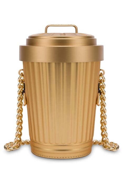 GOLD BIN BAG GOLD by Moschino