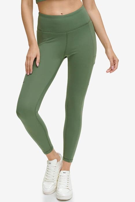 HIGH WAIST 7/8 TIGHT DUCK GREEN by DKNY