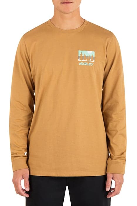 EVERYDAY EXPLORE EVERGREEN LONG SLEEVE EARTHSTONE by Hurley