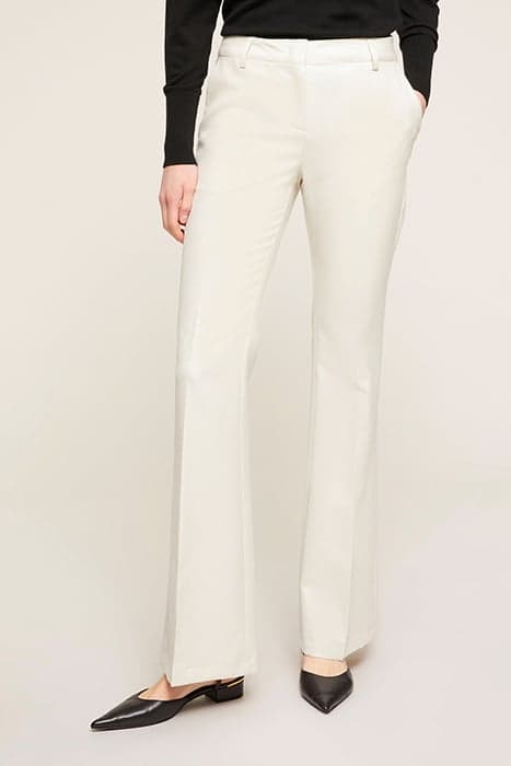 ELEGANT FLARE TROUSERS NATURAL by Motivi