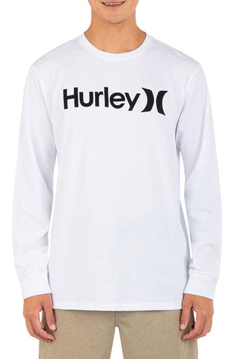 EVD ONE AND ONLY SOLID LONG SLEEVE WHITE by Hurley