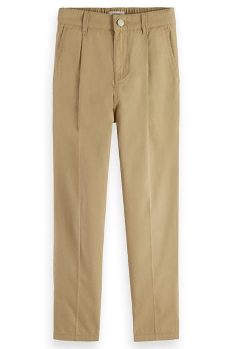 LOOSE-TAPERED-FIT - PEACHED COTTON CHINO SAND by Scotch & Soda