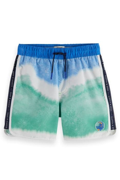 MID-LENGTH 'MAGIC' GRADIENT SWIMSHORTS GRADIENT ALLOVER by Scotch & Soda