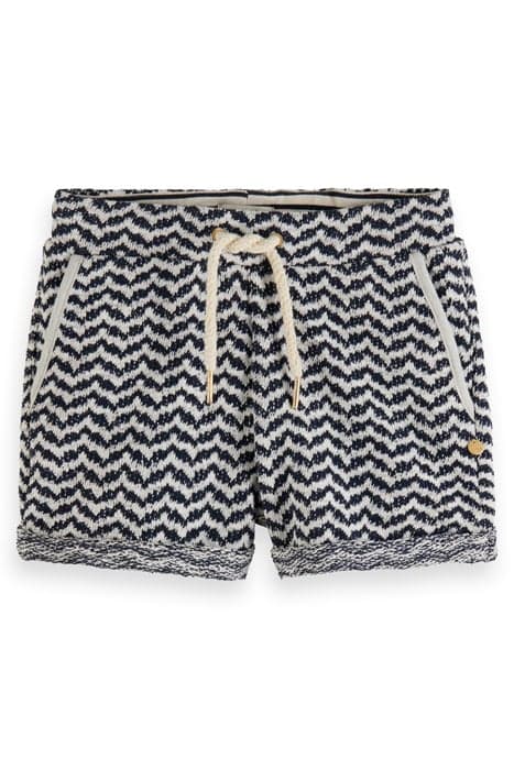 INTARSIA KNITTED SHORTS NIGHT INTARSIA by Scotch & Soda