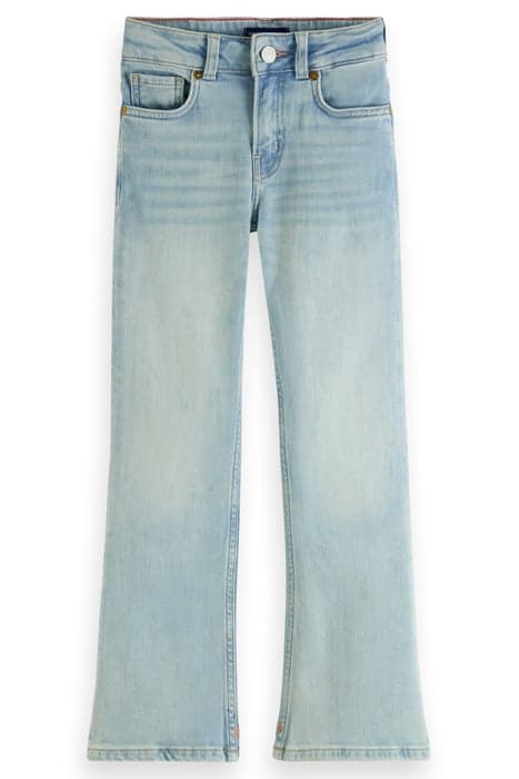 THE CHARM HIGH-RISE CLASSIC FLARED JEANS - BLAUW MIRAGE by Scotch & Soda