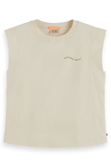 SIDE PANEL INSERT TANK SOFT ICE by Scotch & Soda