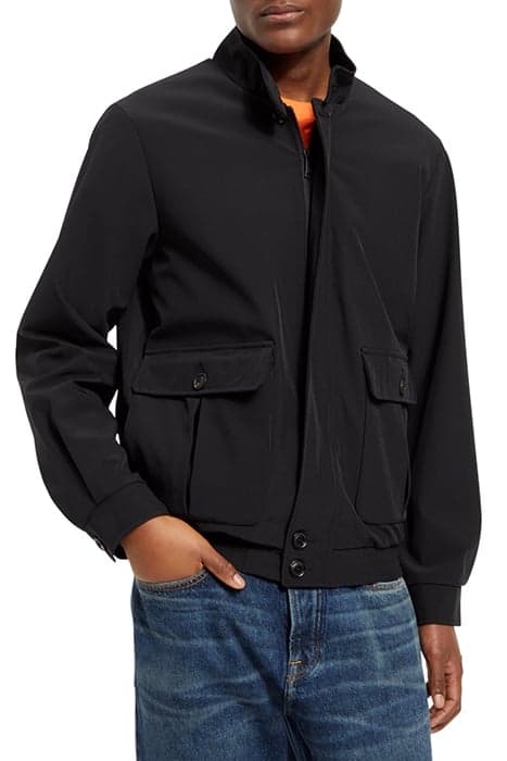 HARRINGTON JACKET BLACK by Scotch & Soda