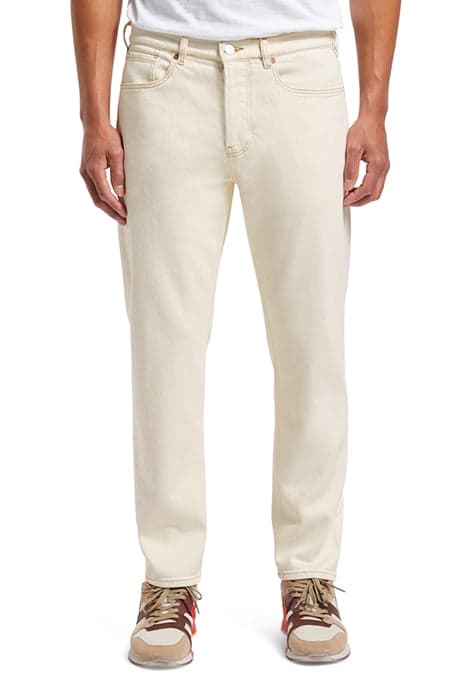 THE DROP REGULAR TAPER JEANS WHITEWASH by Scotch & Soda