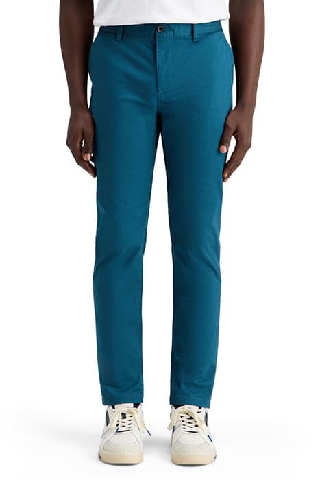 ESSENTIALS - MOTT - SUPER SLIM HARBOUR TEAL by Scotch & Soda