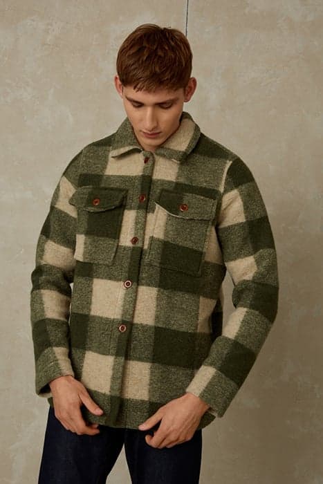 KAISER FOREST GREEN CHECK by Kings Of Indigo