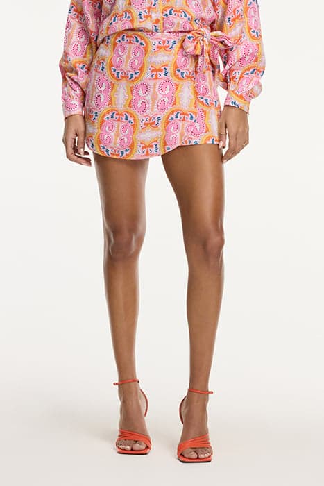 GIOIA SKORT MYKONOS PAISLEY ORANGE MYKONOS PAISLEY by Shiwi