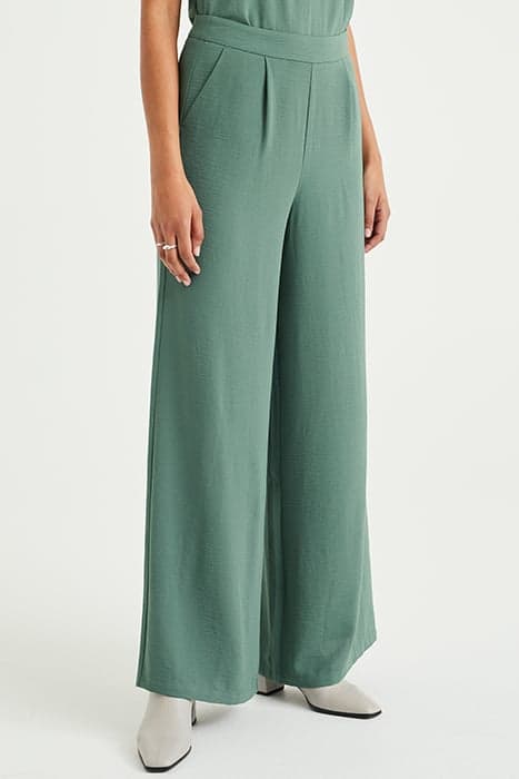 TROUSER LIGHT GREEN by WE Fashion