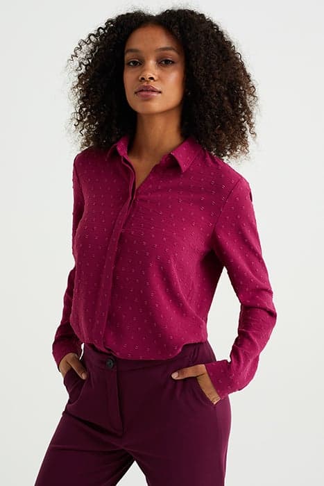 BLOUSE FUCHSIA by WE Fashion