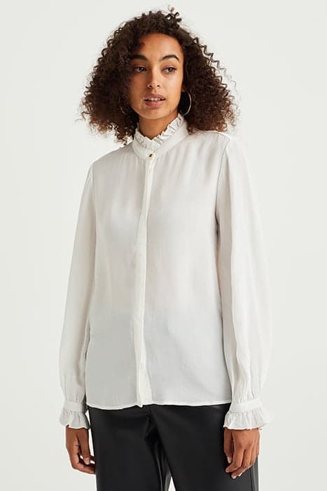 BLOUSE WHITE by WE Fashion