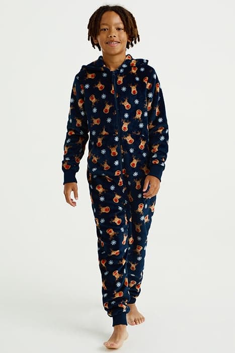 ONESIE DARK BLUE by WE Fashion