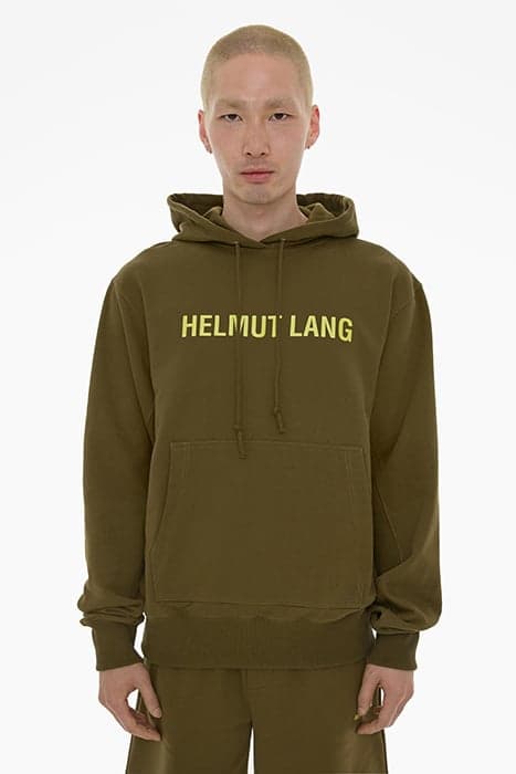 OUTER SP HOODIE COTTON OLIVE by Helmut Lang