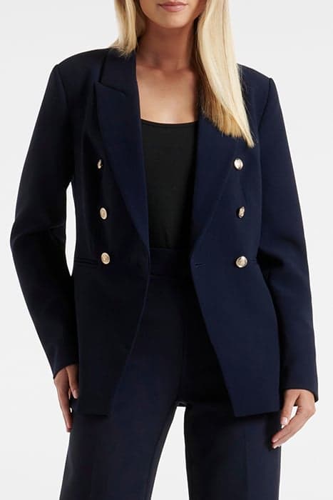 CHLOE MILITARY BLAZER NAVY by Forever New