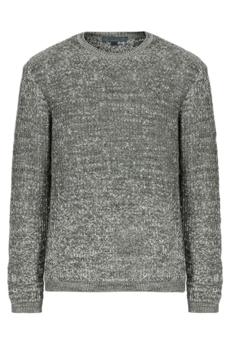 REGULAR FIT LS CREW WITH APPEAR DISAPPEA MED GREY by John Varvatos