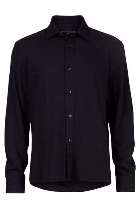 OVER SHIRT WITH STRAIGHT BOTTOM HEM HOR NIGHT SHADOW by John Varvatos