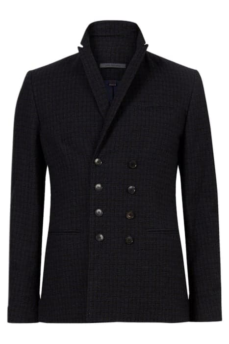 SLIM FIT DOUBLE BREASTED PEAK LAPEL JACK MIDNIGHT by John Varvatos