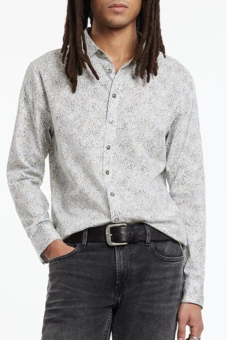 CLASSIC FIT SHIRT WITH REGULAR COLLAR PA DUTCH BLUE by John Varvatos