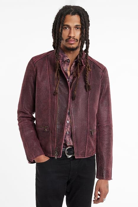 SULLIVAN RACER - BRITISH INSPIRED CAFE R DARK PLUM by John Varvatos