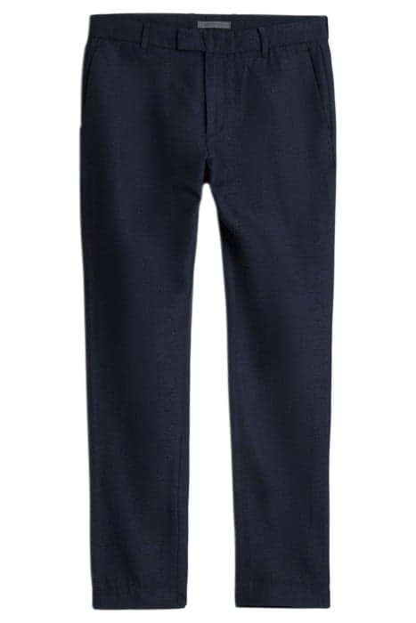 SLIM FIT PANTS WITH WELT HIP POCKET AND BLUE BLACK by John Varvatos