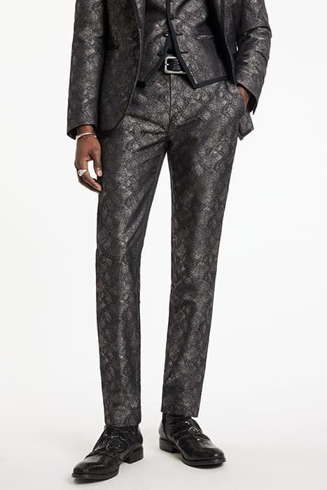 SLIM FIT PANTS WITH WELT HIP POCKET AND ALMOND by John Varvatos